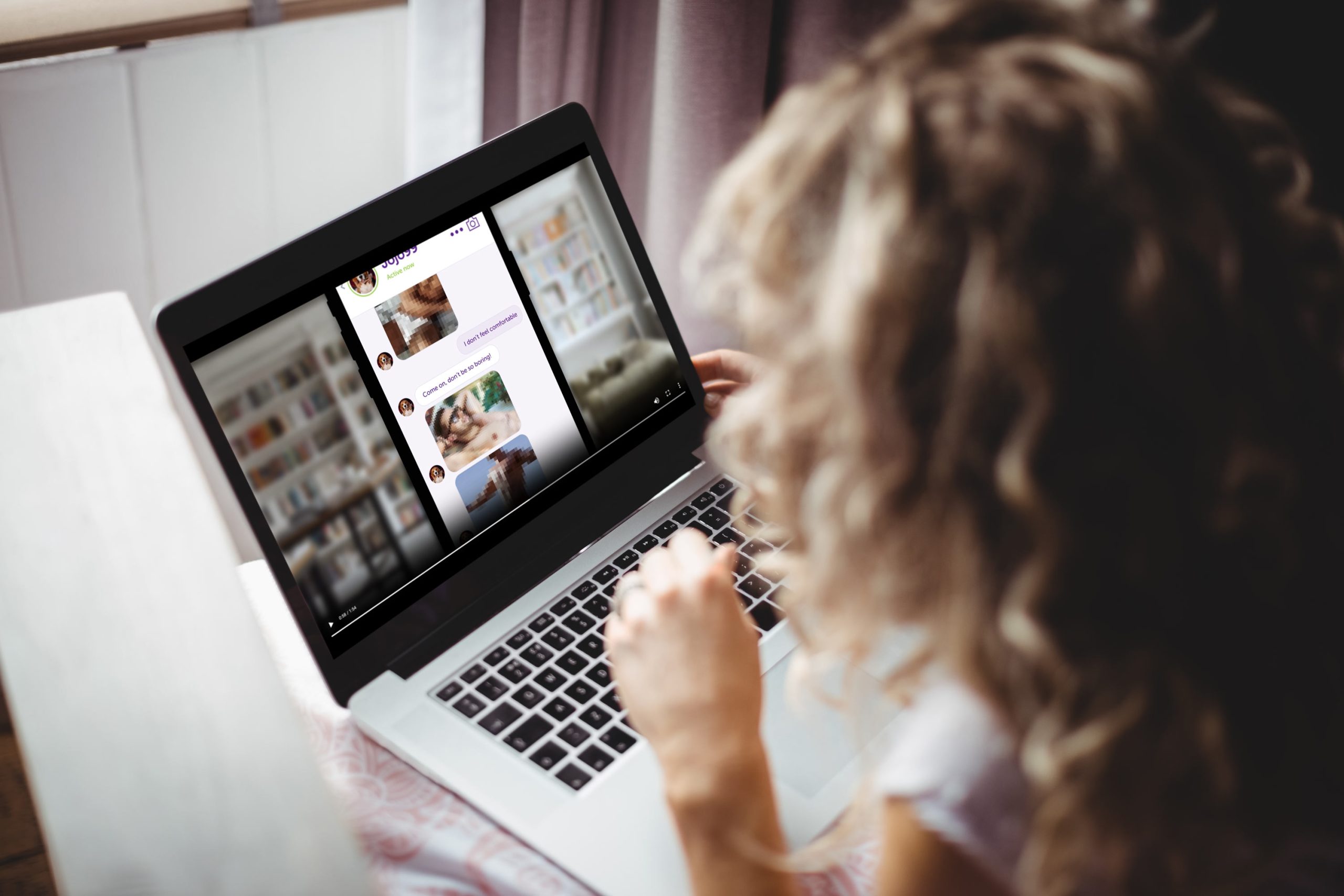 Best Friend Fund - Young woman watching video on laptop