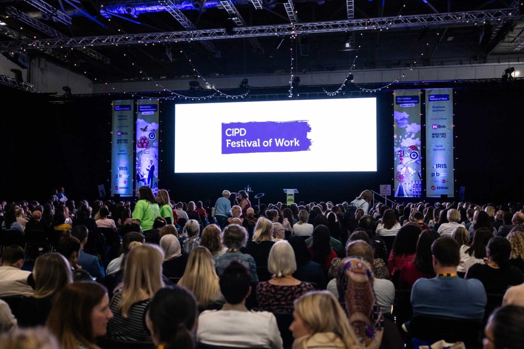 Festival of Work stage