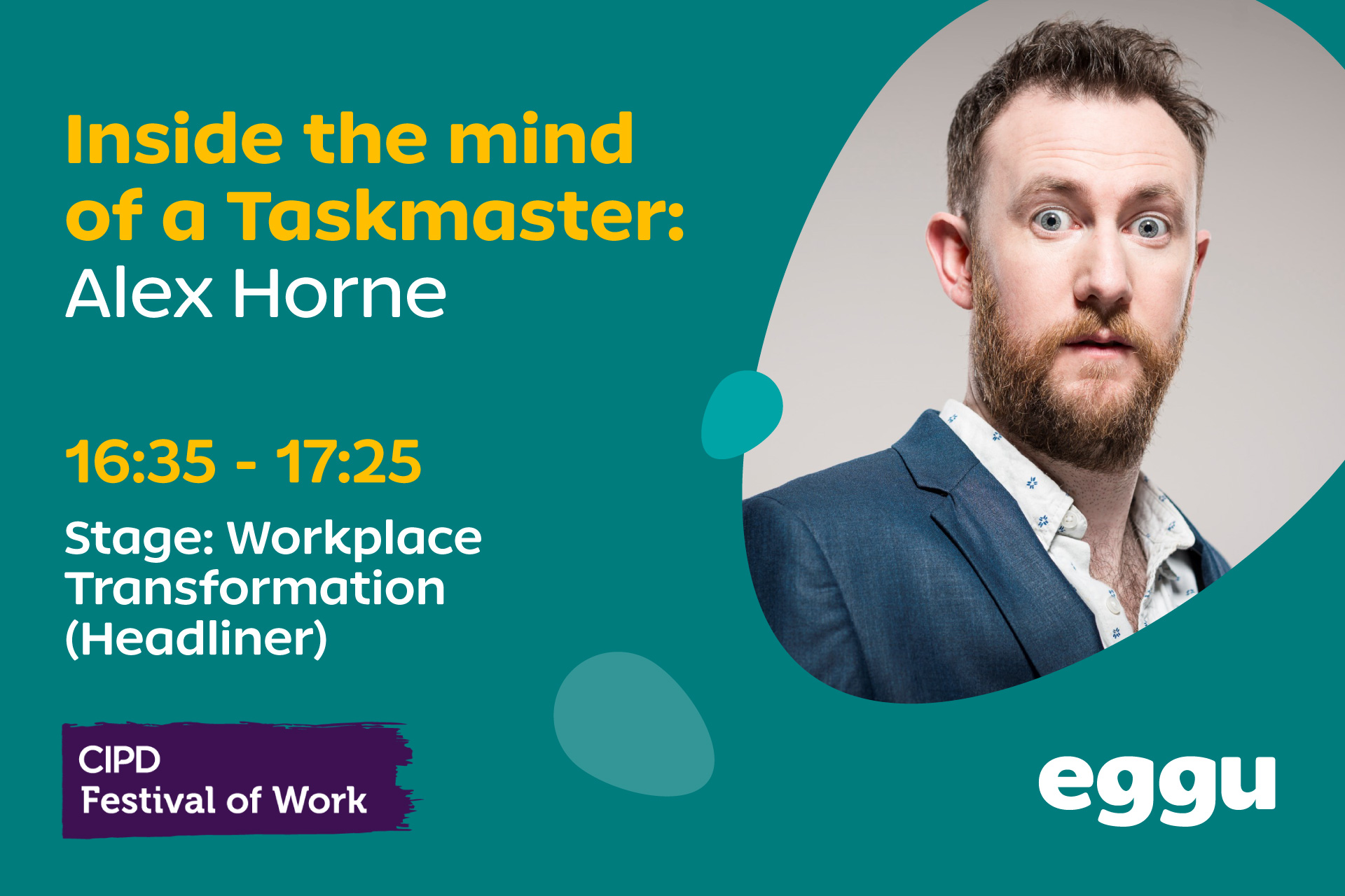 Eggu 'Must Sees' at the CIPD Festival of Work 2025