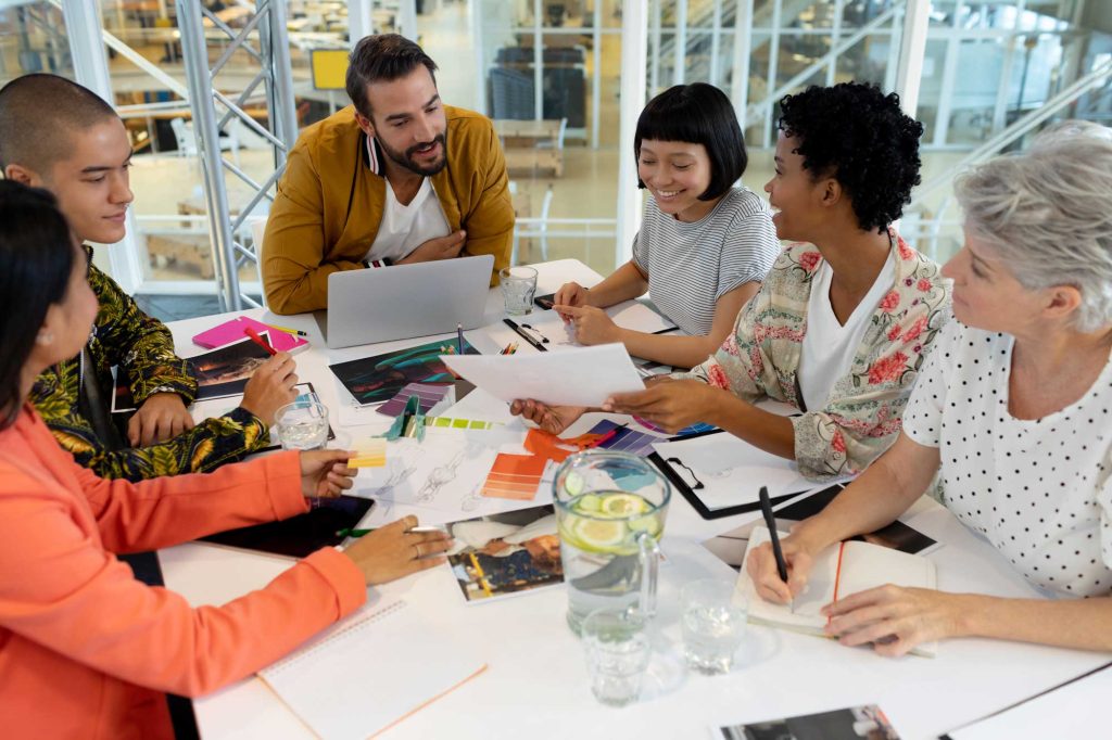 creative team meeting