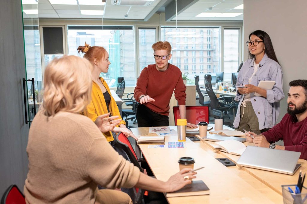 creative team meeting