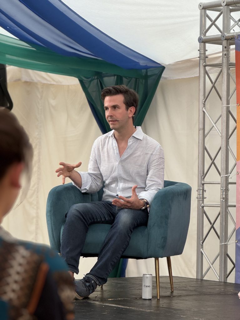 Aron Gelbard from Bloom & Wild at Ideas Fest